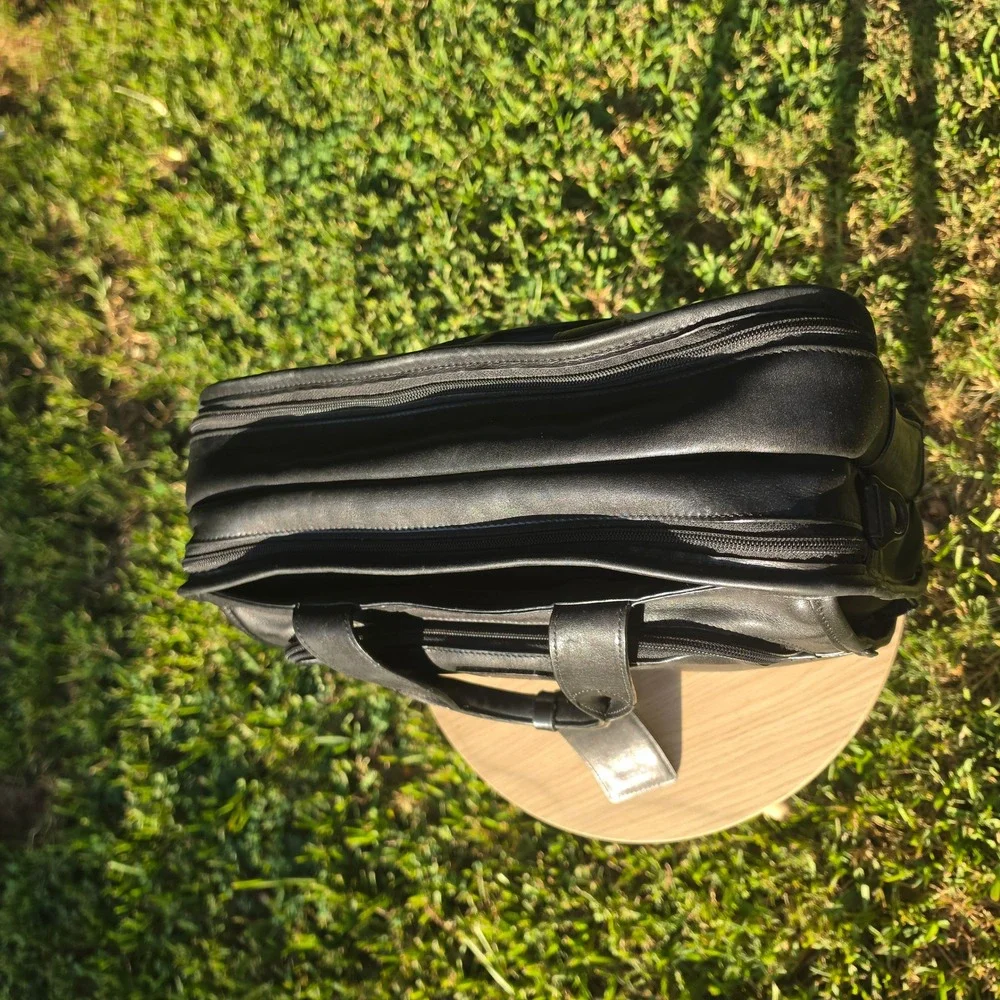 Tumi alpha leather